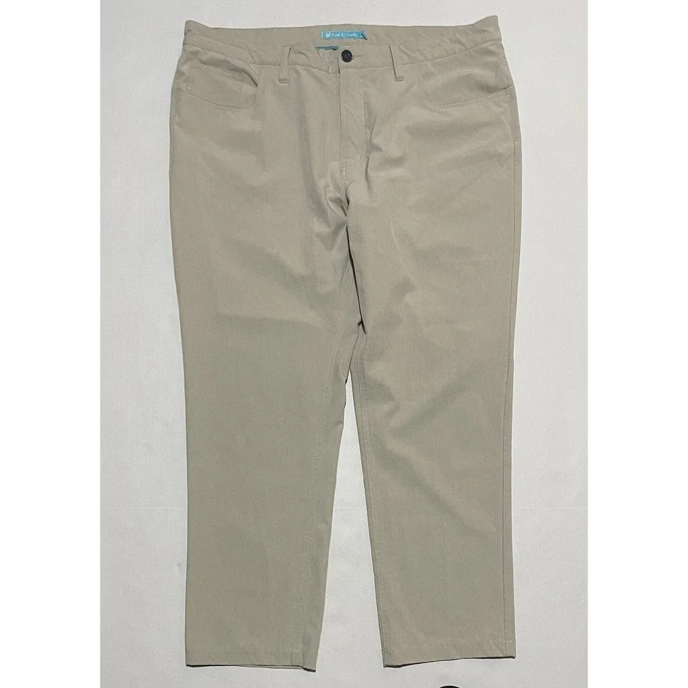 Lot Of 2 Tori Richard Pants Mens 38 X 27 Quick Dry‎ UPF Performance Golf Stretch